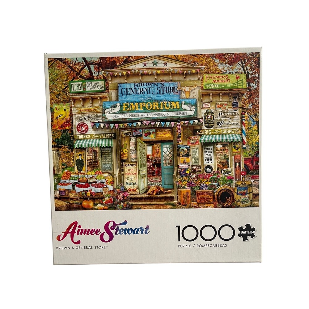 Aimee Stewart Brown's General Store 1000 Piece Puzzle